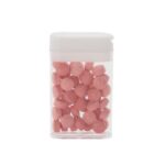 1 1/2" x 2 1/2" Rectangular Flip-Top Mint Dispenser - 3