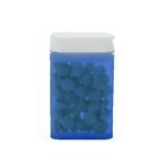1 1/2" x 2 1/2" Rectangular Flip-Top Mint Dispenser - 4