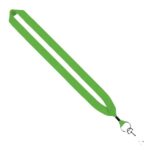 1" Cotton Lanyard with Metal Crimp & Metal Swivel Snap Hook - 7