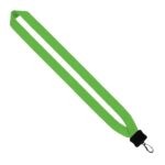 1" Cotton Lanyard with Plastic Clamshell & Swivel Snap Hook - 9