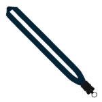 1" Cotton Lanyard with Plastic Snap-Buckle Release & O-Ring - 6