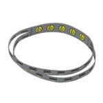 1" Dye-Sublimated Stretchy Elastic Headband with two 1/2" Bands - 2