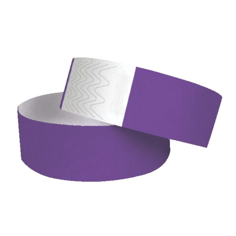1" Tyvek® Wristband - One Color Imprint - 4
