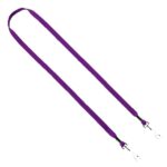 1/2" Cotton Double Swivel Hook Lanyard - 5