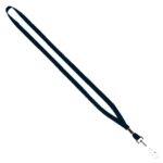 1/2" Cotton Lanyard with Metal Crimp & Swivel Snap Hook - 7