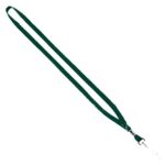 1/2" Cotton Lanyard with Metal Crimp & Swivel Snap Hook - 8