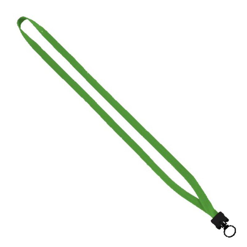 1/2" Cotton Lanyard with Plastic Clamshell & O-Ring - 7