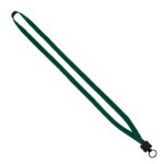 1/2" Cotton Lanyard with Plastic Clamshell & O-Ring - 8