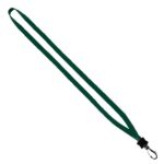 1/2" Cotton Lanyard with Plastic Clamshell & Swivel Snap Hook - 8