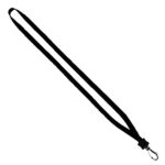 1/2" Cotton Lanyard with Plastic Clamshell & Swivel Snap Hook - 9