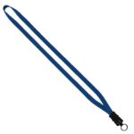 1/2" Cotton Lanyard with Plastic Snap-Buckle Release & O-Ring - 4
