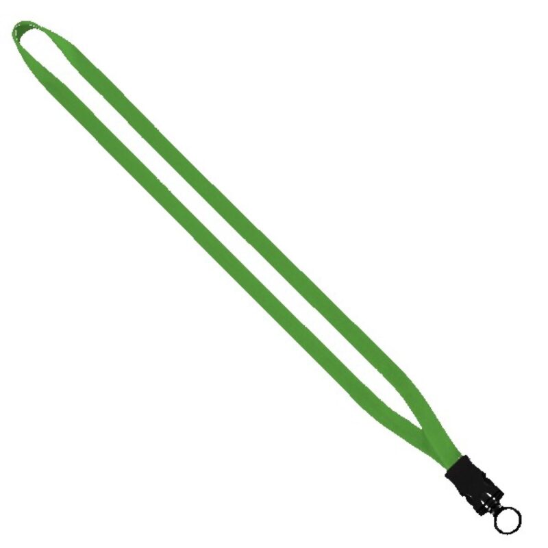 1/2" Cotton Lanyard with Plastic Snap-Buckle Release & O-Ring - 6