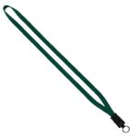 1/2" Cotton Lanyard with Plastic Snap-Buckle Release & O-Ring - 8