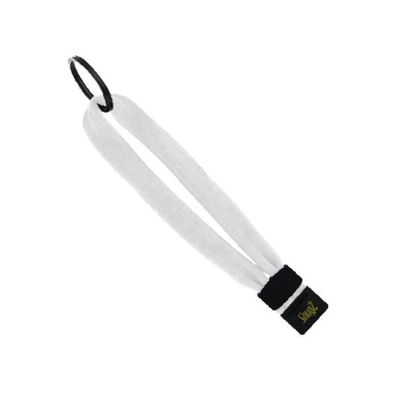 1/2" Cotton Wrist Retainer with Slider & Metal Split-Ring - 2