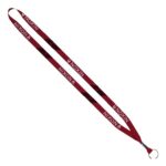 1/2" Dye-Sublimated Waffle Weave Lanyard - 2