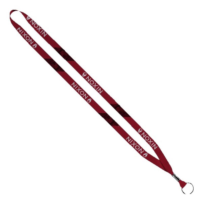 1/2" Dye-Sublimated Waffle Weave Lanyard - 2