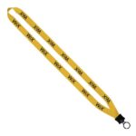 1/2" Dye-Sublimated Waffle Weave Lanyard - 2