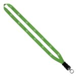 1/2" Dye-Sublimated Waffle Weave Lanyard