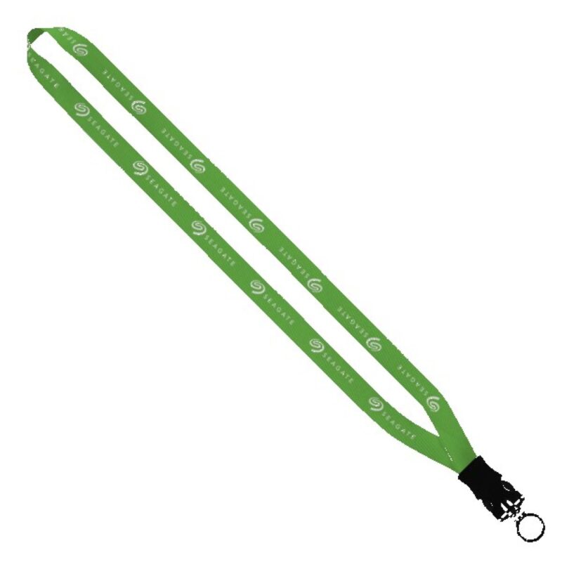1/2" Dye-Sublimated Waffle Weave Lanyard - 2