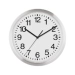 12" Slim Metal Wall Clock" - 1