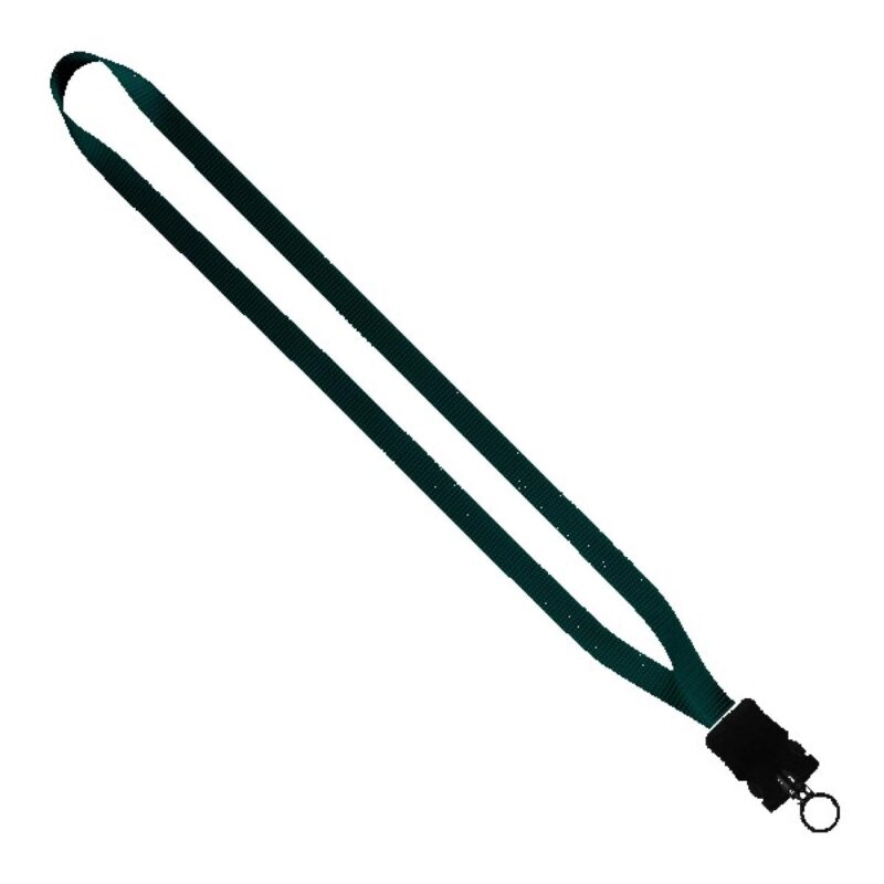1/2" Smooth Nylon Lanyard with Snap-Buckle Release & O-Ring - 8