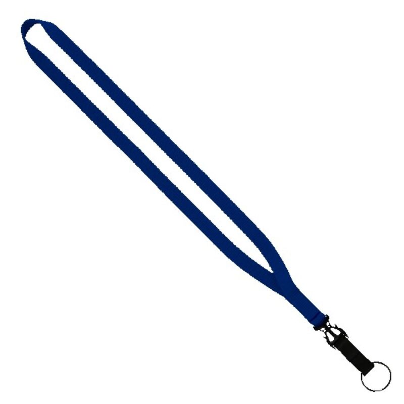 1/2" Smooth Nylon Slide Release Lanyard - 7