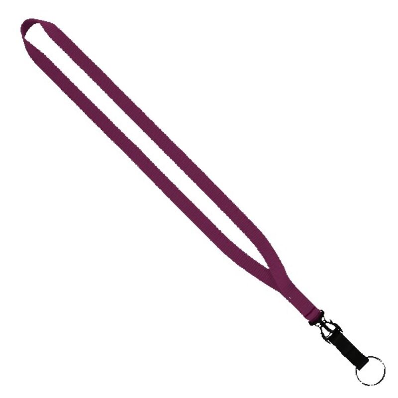 1/2" Smooth Nylon Slide Release Lanyard - 9