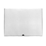 14" x 10" x 4" Custom White Corrugate Gift Box and 4" x 6" Card - 1