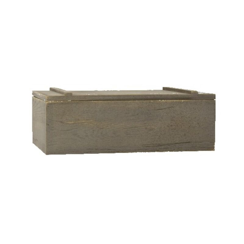 14" x 9" x 4.5" Wooden Gift Box - 1