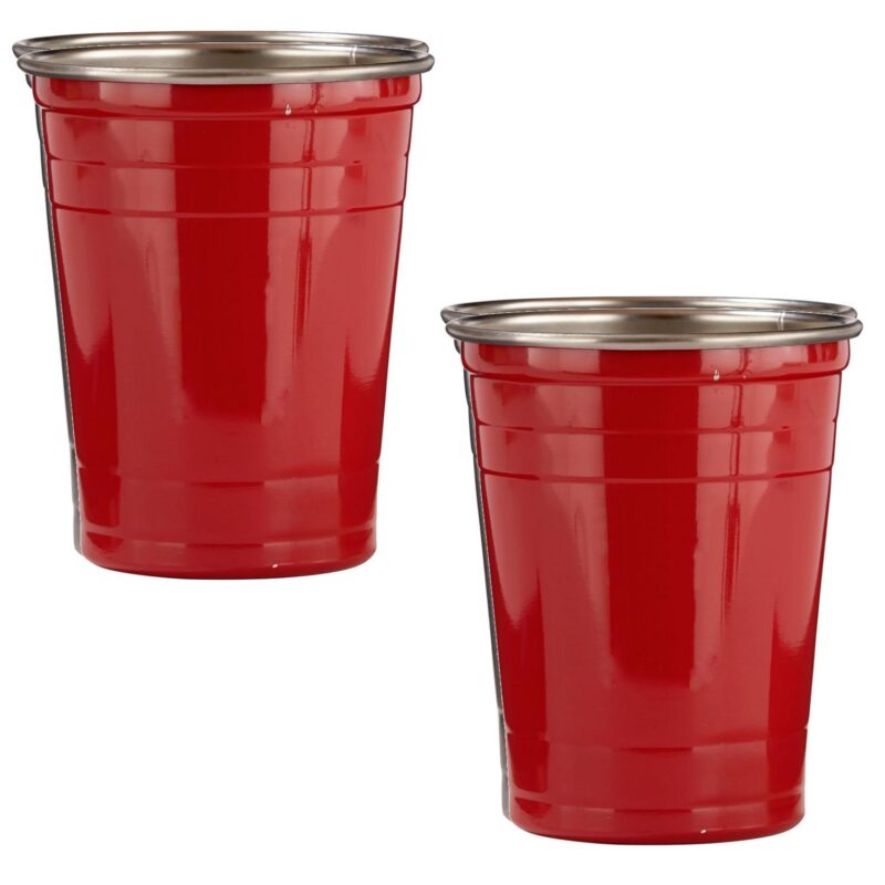 16 Oz Stainles Steel Party Cup - 4