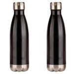 16 oz Double Wall Stainless Steel Vacuum Bottle - 1