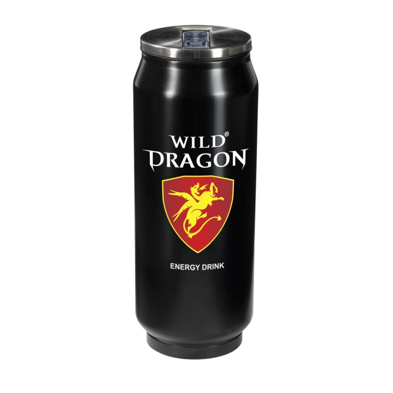 17 oz Vacuum Can with Straw - 2