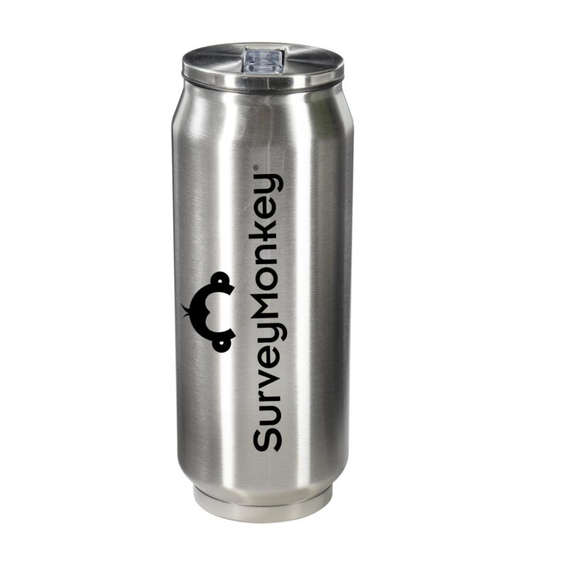 17 oz Vacuum Can with Straw - 3