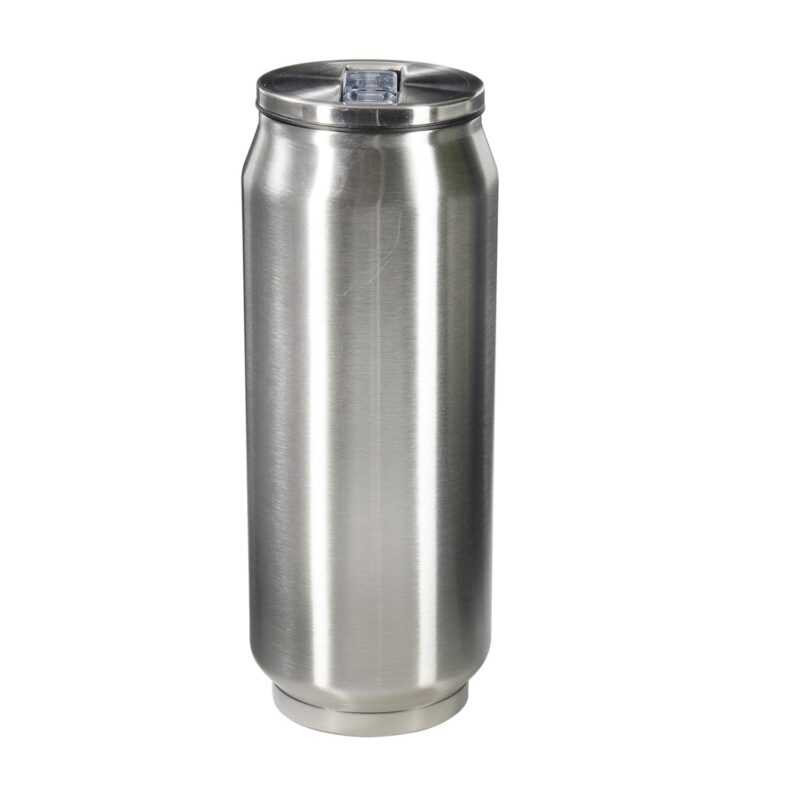 17 oz Vacuum Can with Straw - 5