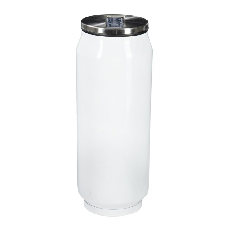 17 oz Vacuum Can with Straw - 6