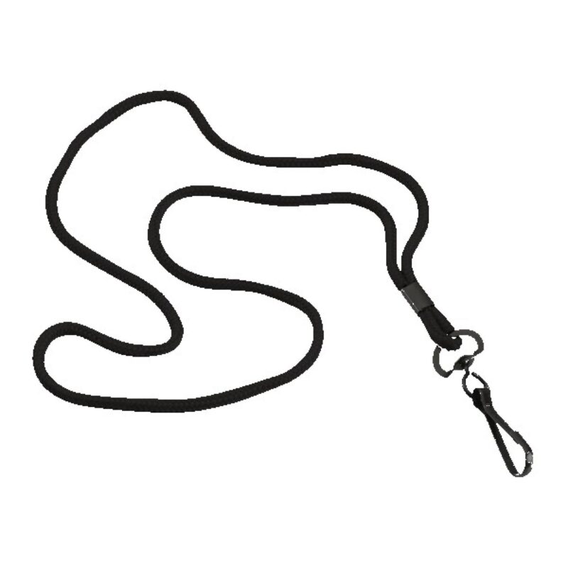 1/8" Polyester Cord Lanyard with Swivel Snap Hook - 5