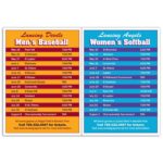 2" 1 Schedule Magnet