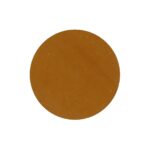 2 1/2" Leather Circle Patch - 1