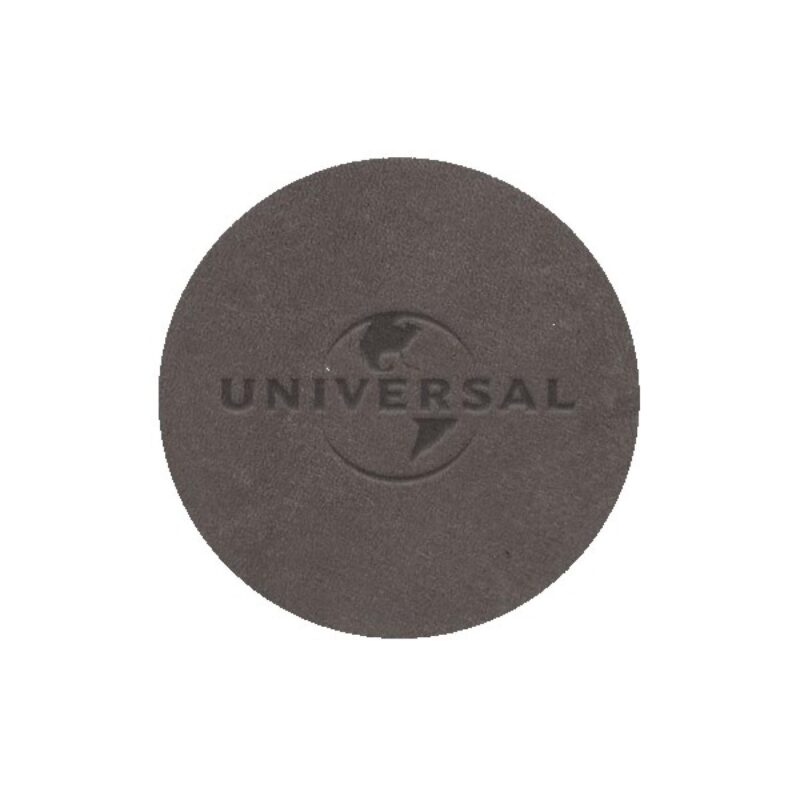 2 1/2" Leather Circle Patch - 7