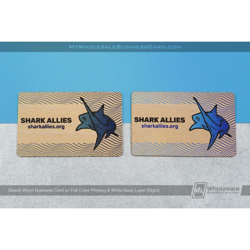 24 Hour Wood Business Cards - 5