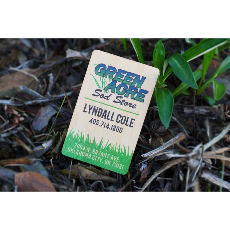 24 Hour Wood Business Cards - 8
