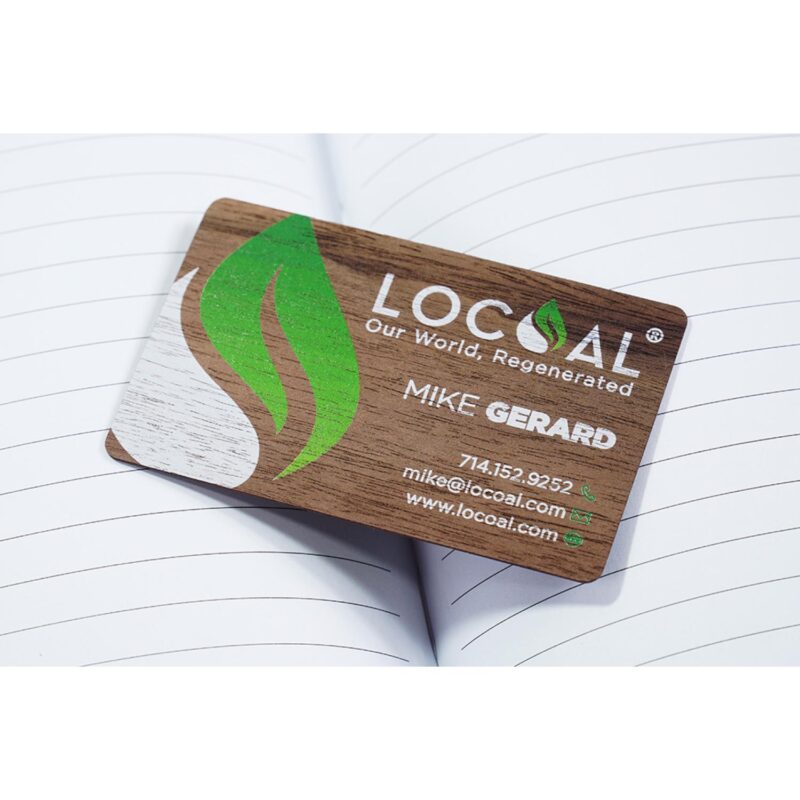 24 Hour Wood Business Cards - 9