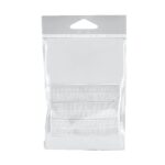 3-Piece Dye-Sublimated Fold-Over Elastic Hair Ties w/ Card Holder (Includes - 1