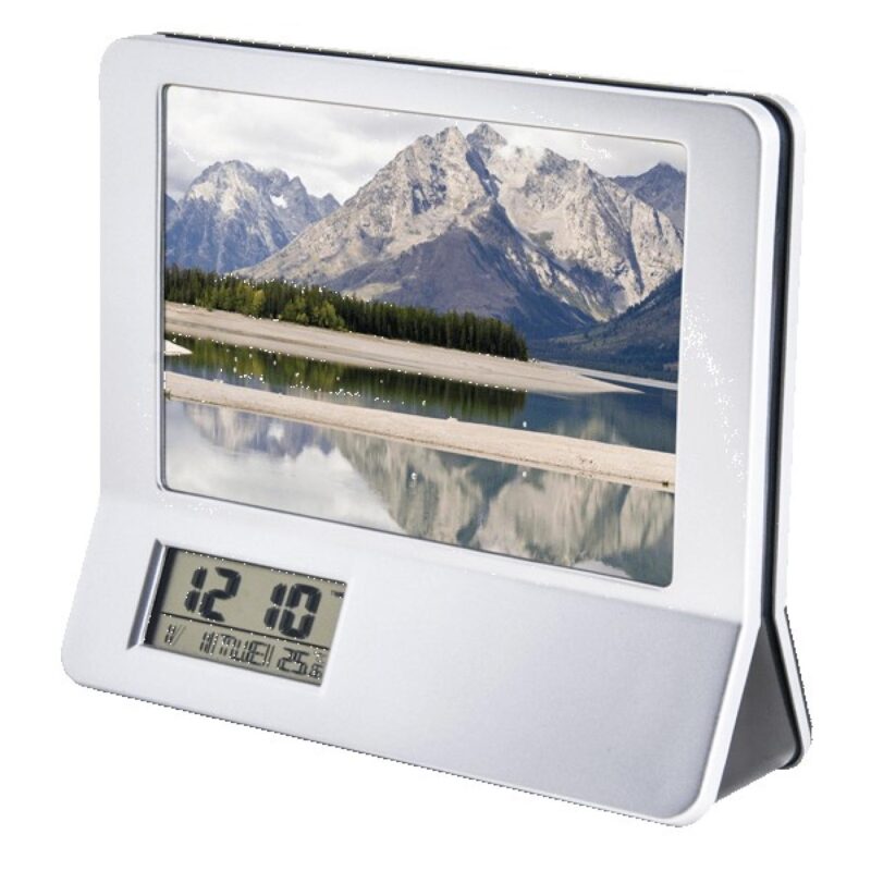 3-in-1 Calculator/Picture Frame/Digital Clock - 1