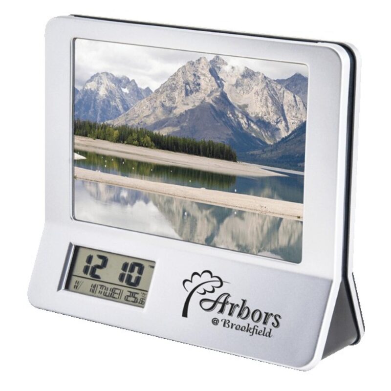 3-in-1 Calculator/Picture Frame/Digital Clock - 3