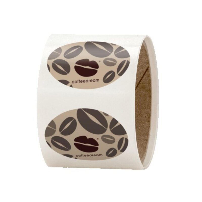 3" x 2" Oval Roll Labels - 2