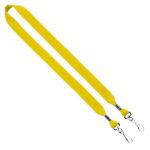 3/4" Cotton Double Swivel Hook Lanyard - 1