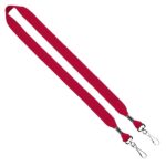 3/4" Cotton Double Swivel Hook Lanyard - 3