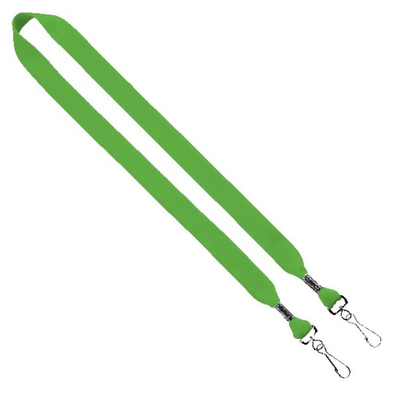 3/4" Cotton Double Swivel Hook Lanyard - 8