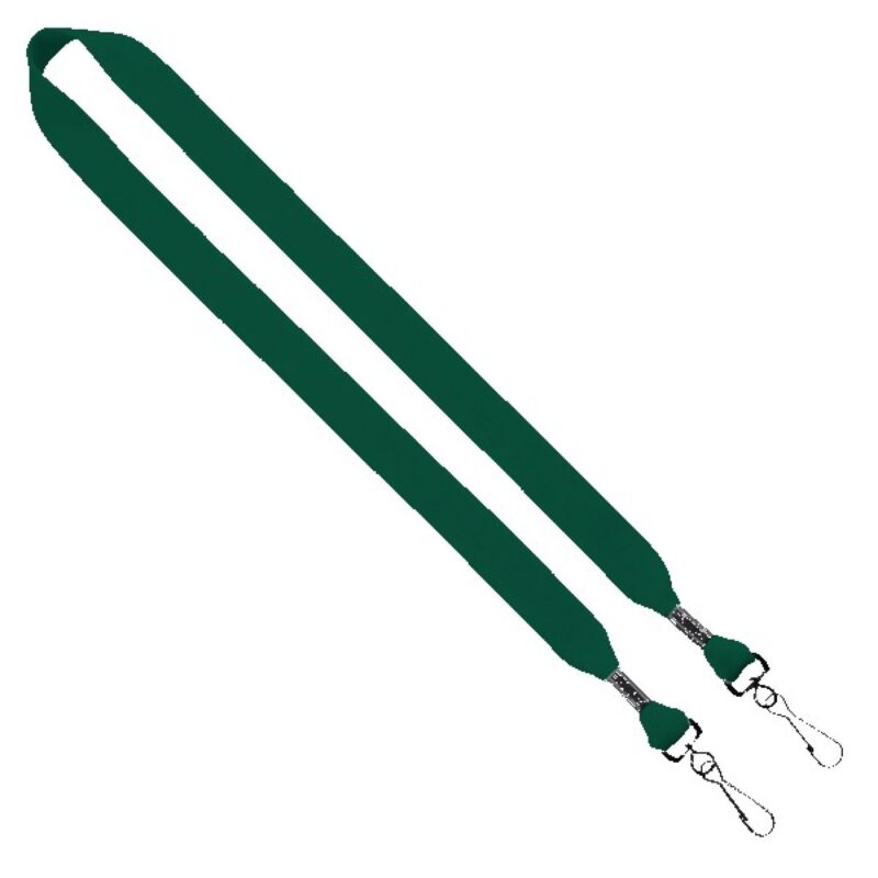 3/4" Cotton Double Swivel Hook Lanyard - 9